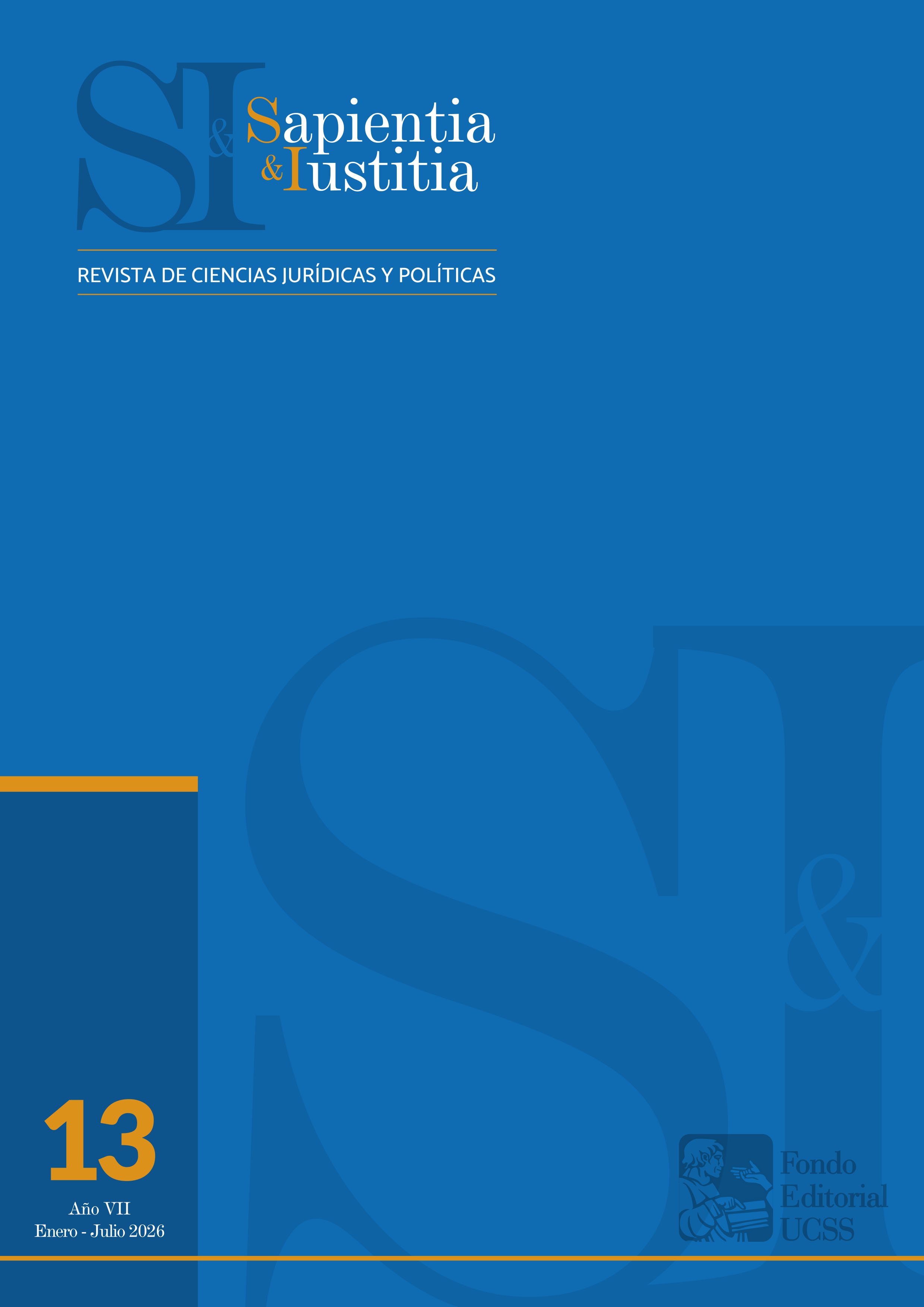 					Ver Vol. 7 Núm. 13 (2026): Sapientia & Iustitia
				